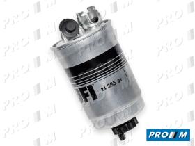 UFI 2436501 - Filtro de carburante Seat-Volkswagen