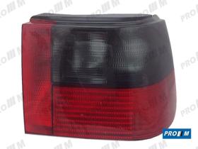 Hella 9EL962266054 - Piloto trasero derecho rojo fumé Seat Ibiza II GLX/GTI