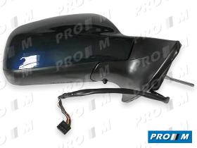 Espejos 6126740 - Espejo retrovisor derecho azul Peugeot 407 04-
