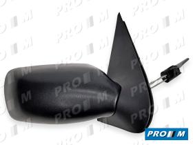 Espejos 6138386 - Espejo retrovisor derecho con mando Ford Fiesta 99-02