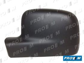 Espejos 6343985 - Carcasa de espejo izquierda negra Vw Caddy 04-