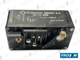 Caucho Metal 0311609 - Rele precalentamiento Citroen, Fiat, Seat, Peugeot