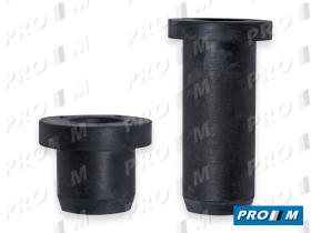 Caucho Metal 12575 - Juego gomas ballesta trasero Seat Panda-Marbella-Trans