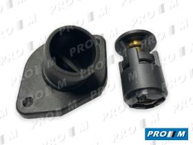 Caucho Metal 3228 - Termostato con tapa Volkswagen 032121121J + 021121110B