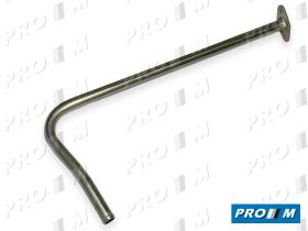 Caucho Metal TCS-143 - Tubo metálico de agua sin sujección Seat 131