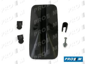 ESPEJOS EF2039 - Cabeza rectangular universal negra