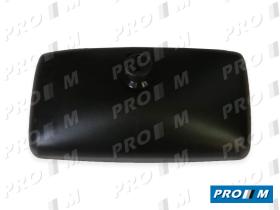 ESPEJOS EF2814 - Cabeza universal rectángular negro