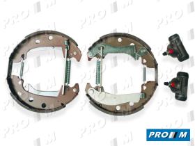 Frenos/hidráulica 101428R - Kit de frenos traseros de tambor Citroen C15