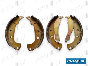 Frenos/hidráulica M0162 - Juego zapatas de frno Fiat Tipo-Fiorino 1.9 TD