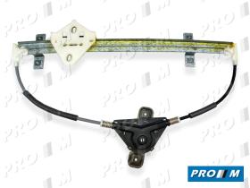 EUROCOMPONENTES 60271380 - Elevalunas trasero derecho manual Seat Toledo 5P 91-99