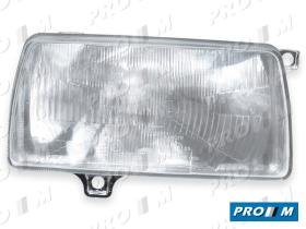 Hella 1AH129238021 - Óptica de faro derecha Volkswagen Jetta 2/84-