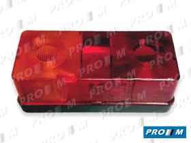 Hella 2SD002582011 - Piloto trasero izquierdo universal 3 servicios 170X62mm