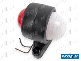 Hella 2XS955031001 - Piloto degalibo rojo y blanco camiones