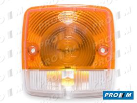 Hella 9EL115003055 - Tulipa delantera universal bicolor Jeep