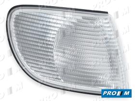 Hella 9EL145834021 - Plástico piloto delantero derecho blanco Audi A6 94-