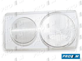 Hella 9ES117097001 - Cristal de faro izquierdo Mercedes W123