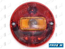 Hella 2SD001679001 - Piloto trasero universal redondo camión 115mm