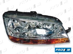 Pro//M Iluminación 11307204 - Faro Fiat Idea Multipla derecho H7+H1+H1-EL.C/mot 04 P.ámbar