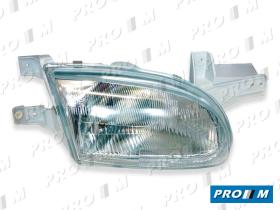 Pro//M Iluminación 11392102 - Faro derecho H4 Hyundai Accent