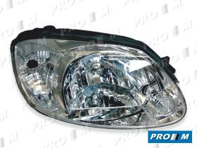 Pro//M Iluminación 11392304 - Faro derecho blanco Hyundai Accent 03-06 H4