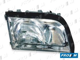 Pro//M Iluminación 11501502 - Faro derecho Mercedes Benz W140 clase S 93-98 H7+H1