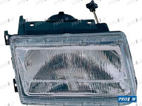 Pro//M Iluminación 11531102 - Faro derecho H4 Opel Corsa A regulación manual