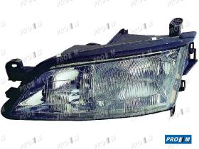 Pro//M Iluminación 11532201 - Faro izquierdo H7+H1 Opel Vectra B Sistema Carello