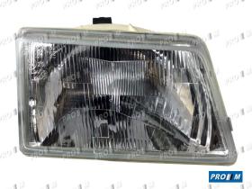 Pro//M Iluminación 11540522 - Faro derecho H4&Asimétrico Peugeot 205