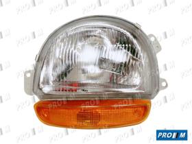 Pro//M Iluminación 11805001 - Óptica izquierda H4 Renault Twingo 93