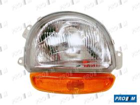 Pro//M Iluminación 11805002 - Óptica derecho H4 Renault Twingo 93-98