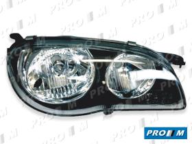 Pro//M Iluminación 11900602 - Faro derecho HB3-HB4 Toyota Corolla 99-01