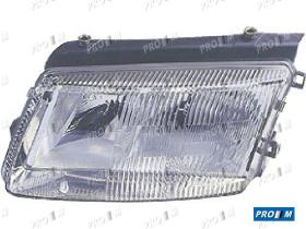 Pro//M Iluminación 11912801 - Faro izquierdo H7+H1 Vw Passat B5