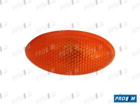 Pro//M Iluminación 15544039 - Piloto aleta Citroen Peugeot 206 ovalado 98-09 ámbar