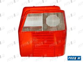 Pro//M Iluminación 16300212 - Tulipa trasero izquierdo Fiat Uno 89-93 ahumado