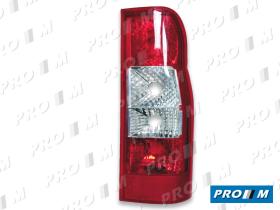 Pro//M Iluminación 16313432 - Piloto trasero derecho blanco-rojo Ford Transit 06->