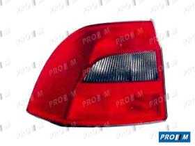 Pro//M Iluminación 16532331 - Piloto trasero izquierdo Opel Vectra B 99-02 ahumado