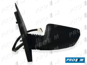Pro//M Iluminación PE982D - Espejo de puerta derecho eléctrico negro Peugeot 405