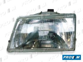 Pro//M Carrocería 38013520 - Óptica izquierda H4 manual Peugeot 205 84-90