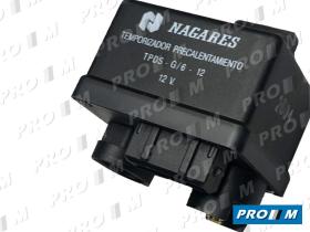 Nagares MHG57 - Relé de precalentamiento Renault 12V 4"