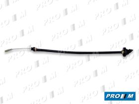 Pujol 903206 - Cable de acelerador Seat 131 diesel 580mm 415mm camisa