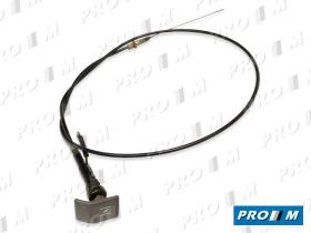 Pujol 905756 - Cable mando inyección Seat Málaga D  1482mm (gris claro)