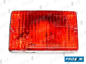 Rinder 57800 - Antiniebla trasero rojo universal 130X76.5