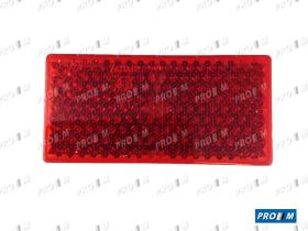 Rinder 747R00 - Reflex rojo adhesivo 100x45mm