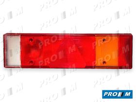 Rinder 75600 - Piloto trasero derecho con matricula y triangulo universal