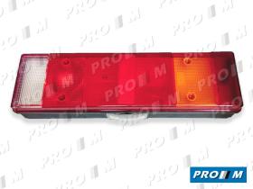 Rinder 92900 - Piloto trasero derecho con matricula  DAF conector 1 465X130