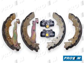 TRW GSK1551 - Kit de freno zapatas y bombines Bmw Serie 3 E30