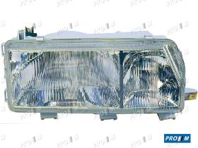 Valeo 061083 - Optica faro Renault 9 11 Izquierda 87> H4 + H1 Regula. Man