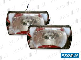 Valeo 061122 - Kit faros largo alcance Cibie Airport negro 2 unids.