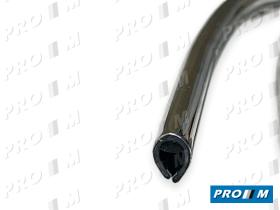 Accesorios GA90 - Moldura vierteaguas cromo universal