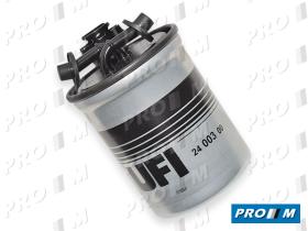 UFI 2400300 - Filtro de carburante Seat-Volkswagen